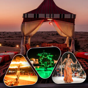 Private Romantic Dinner Desert Safari Tour with Options​